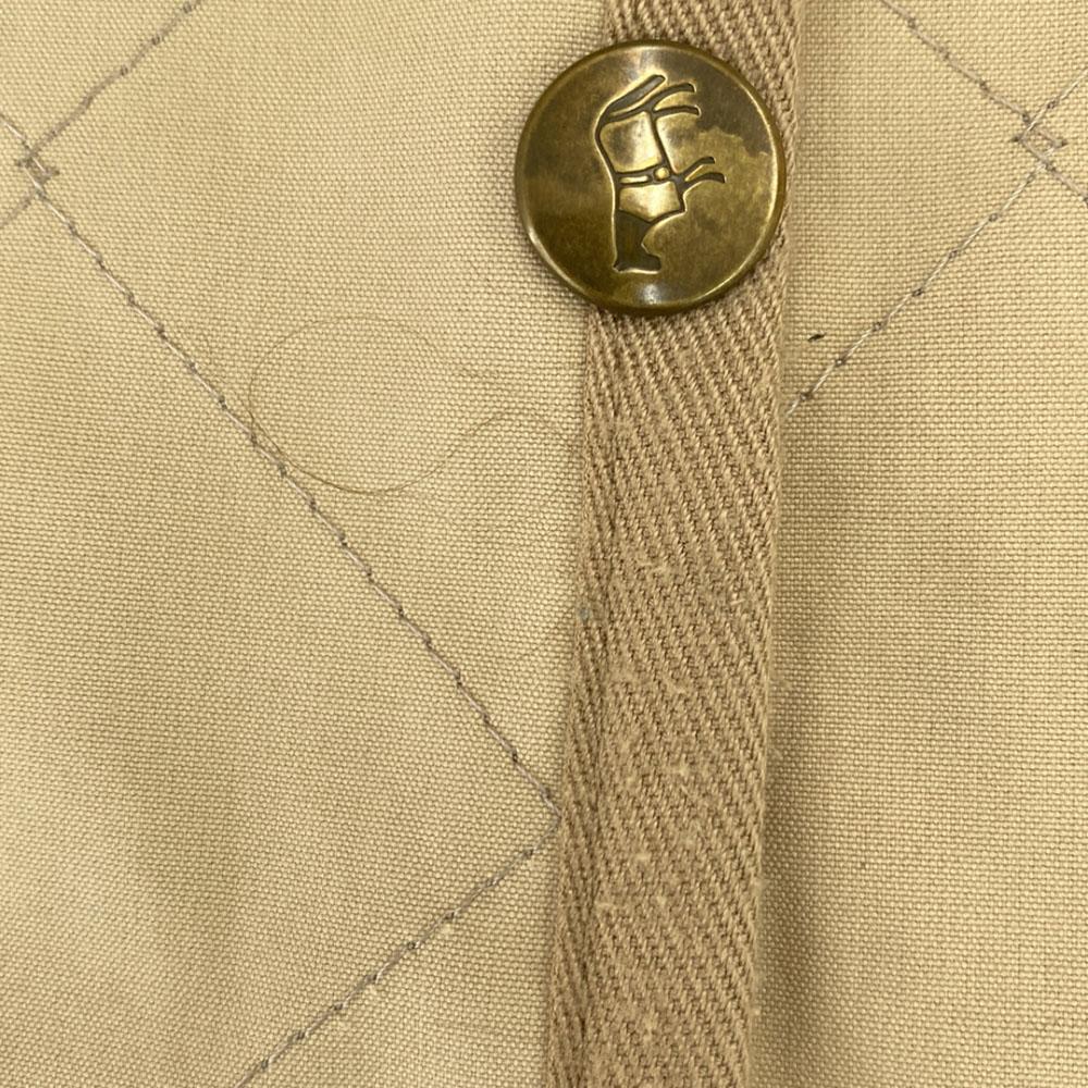 LAVENHAM Сделано в Англии Стеганое пальто 34 бежевое Женское Б/У