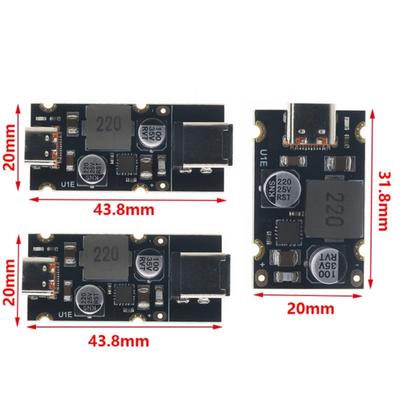 Модуль быстрой зарядки USB C 65 Вт с поддержкой нескольких протоколов быстрой зарядки для различных электронных устройств