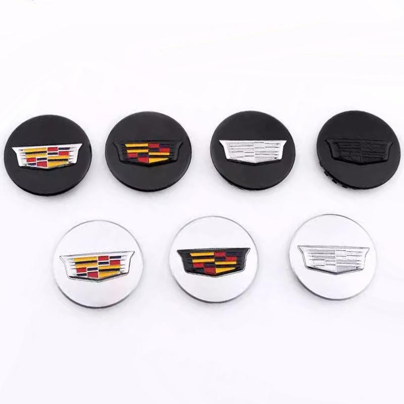 Для Cadillac Escalade XT5 XT6 CT5 CT6 XTS CT4 66 мм 4 шт. Колпачки ступицы колеса автомобиля Аксессуары Эмблема шины автомобиля Стиль автомобиля