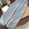 Women's Casual Loose Jeans New All Match High Waist Street Clothing Fashion Wide Leg Trousers for Woman