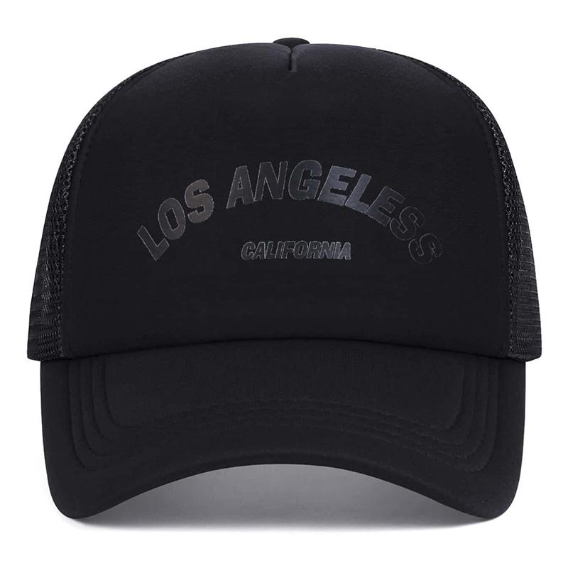 Summer LOS ANGELES Print Baseball Hat Outdoor Sports Breathable Mesh Hats Fashion Cotton Cap Hip Hop Caps Couple Hat