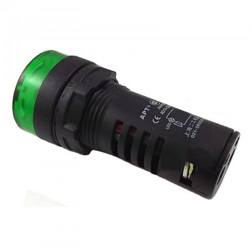 AD16-11SM AC DC 11В 11В 111В 111В Мигающий сигнальный фонарь Красный светодиод Активный зуммер Звуковой сигнал Индикатор Зеленый Желтый