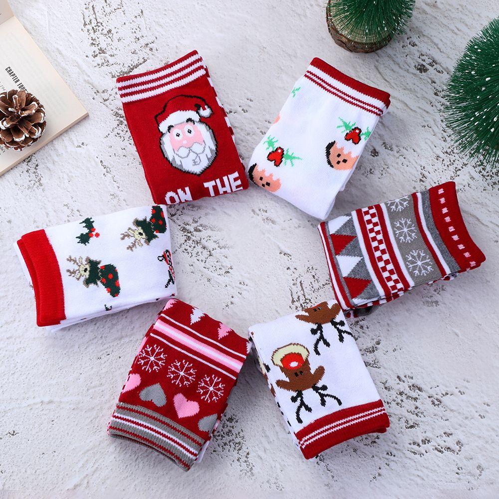 Thickness Novelty Xmas Funny Socks Man Woman Lady Santa Stockings Christmas Socks Santa Claus