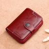 Wallets for Women Short Hot Sale Retro Genuine Leather Wallet