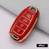 4 Buttons Car Key Case Cover Keychain for Hyundai I30 Ix35 KONA Encino Solaris Azera Grandeur Ig Accent Santa Fe Palisade