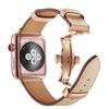 Роскошный кожаный ремешок наручные часы для Apple Watch Band Ultra 2 49 мм 44 мм 40 мм 42 мм 38 мм Iwatch Series 8 9 7 6 SE 5 4 3 ремешки для часов