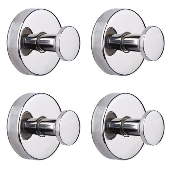 1/2/4 шт. крючки с присоской, нержавеющие, устойчивые к коррозии, грузоподъемность 15 фунтов, съемные крючки для полотенец