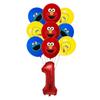 Cartoon Sesames Street Birthday Party Decoration Elmo Disposable Party Plate Latex Balloons Tablecloth Baby Shower Party Supplie