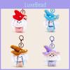 Keychain Bunfungus Cartoon Cute Plush Pendant Fun Backpack Pendant Girl Doll