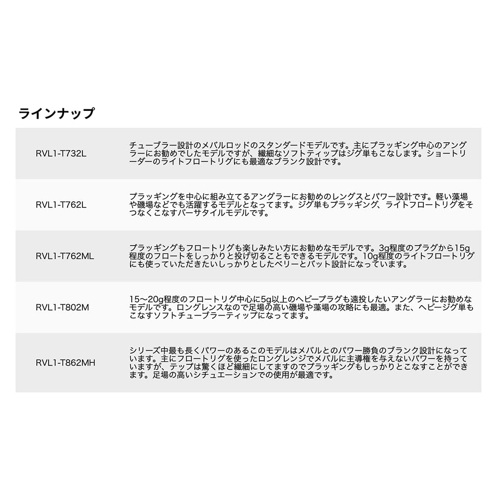 Major Craft Rockfish Rod Rock Liver 1G Light Game Модель Tubular Модель RVL1-T862MH