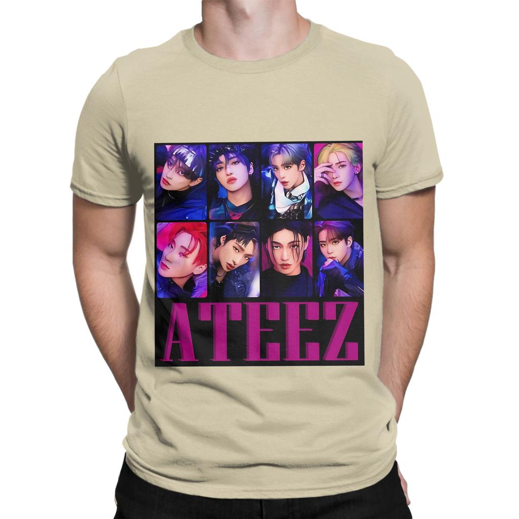 aAteez The World Ep FIN Will Group Funny Graphic 100 Cotton TShirt aAteez Tees Tops For Unisex