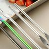 Handle Stainless Steel Pickle Fork Fruit Fork Fruit Toothpick Tableware Utensil Kitchen Supplies