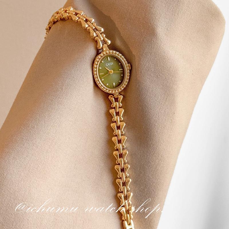 Elegant Ladies Quartz Watch Gold Bracelet Small Wrist Clock Stylish Waterproof High Quality Watches for Women