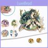 Vibrant Genshin Impact Character Badge High Quality Metal Brooch For Game Fans
