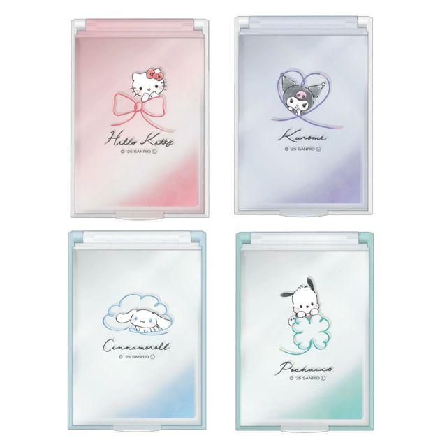 CRUX - Складное зеркало с персонажами Sanrio, серия Simply Line