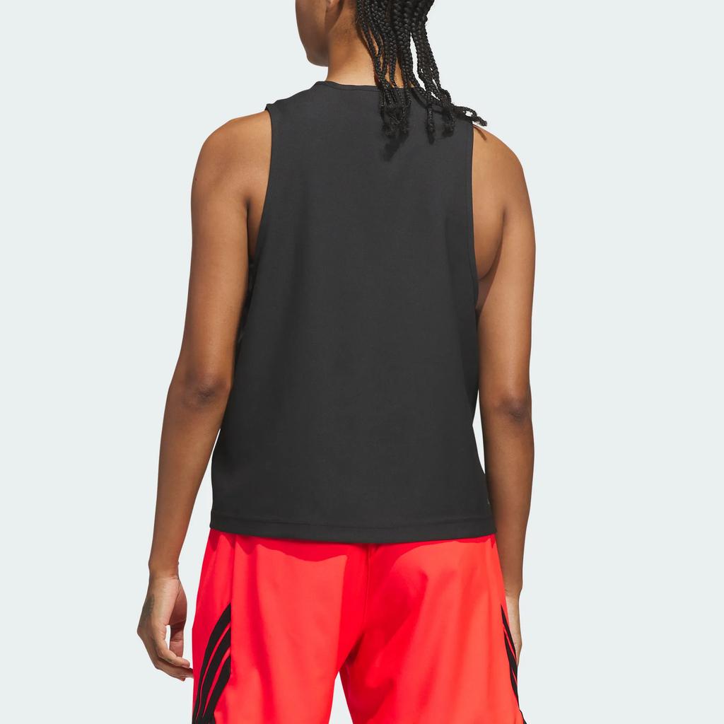 Women's Adidas BASKETBALL Fitness Clothing Women's Black Crew Neck Moderate Other