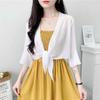 Women's Summer Chiffon Jacket - Short Lace Cardigan for Camisole Dress, Lightweight Shawl for Sun Protection