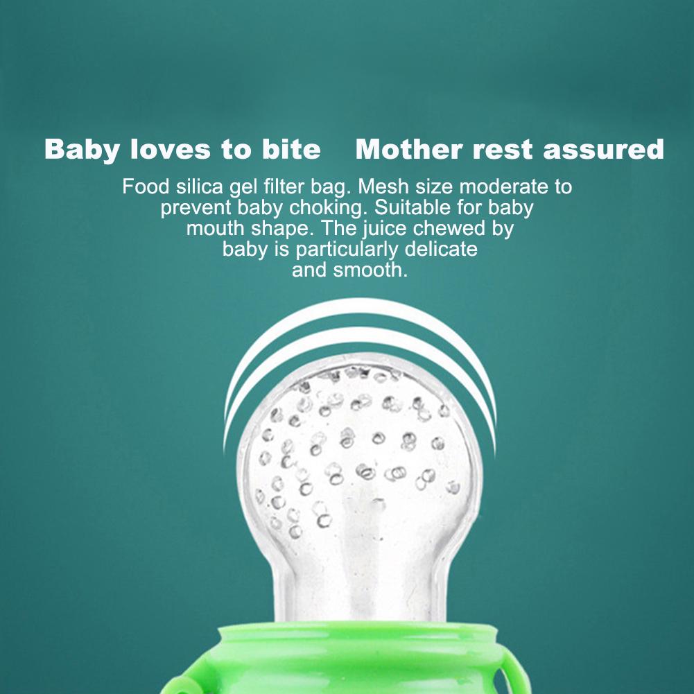 Ниблер - силиконовая соска для прикорма фруктами младенцев