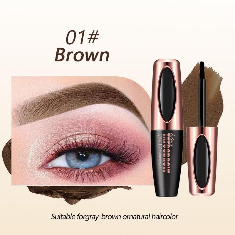 3-цветный корейский невыцветающий гель-краска для бровей Brow Lift