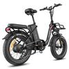 FAFREES F20 Max Electric Bike 500W 48V 30Ah Fat Tire E-Bike 110-150km Range Step-Through Folding Ebike for Adults Urban/Off-Road Commute