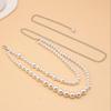 Fashion Pearl Waist Chain Female Body Chain Belly Chain Aesthetic Body Jewelry Party Waist Decors Wedding Chain Belt  White