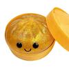 Glitter Dumpling Fidget Toy Soft Dumpling Bun Simulation Fidget Toy Birthday Party Favors Gifts for Kids and Adults