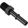 1/4 NPT Male to 5/16" SAE Quick Disconnect Male Push On 1/4 NPT to 5/16"