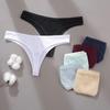 Thongs For Women Soft Cotton Thong Sexy Low-Rise T-Back Underwear S-XL Comfortable Panties Girls Underwear