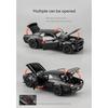 Игрушечная машинка Dodge Challenger Hellcat STR Red Eyes в масштабе 1/32, литые автомобили, декоративные модели машин с оттяжкой, со звуком и светом