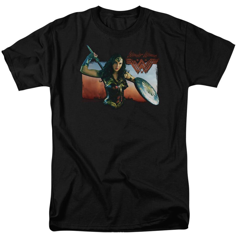 26 Wonder Woman Movie Warrior Woman T Shirt Licensed Comic Book Hero Tee New Black Unisex T-Shirt