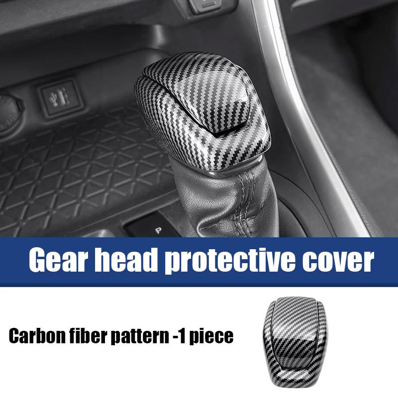 For Toyota RAV4 XA50    2024 Bright black peach wood pattern decorative cover for car center console and tailgate