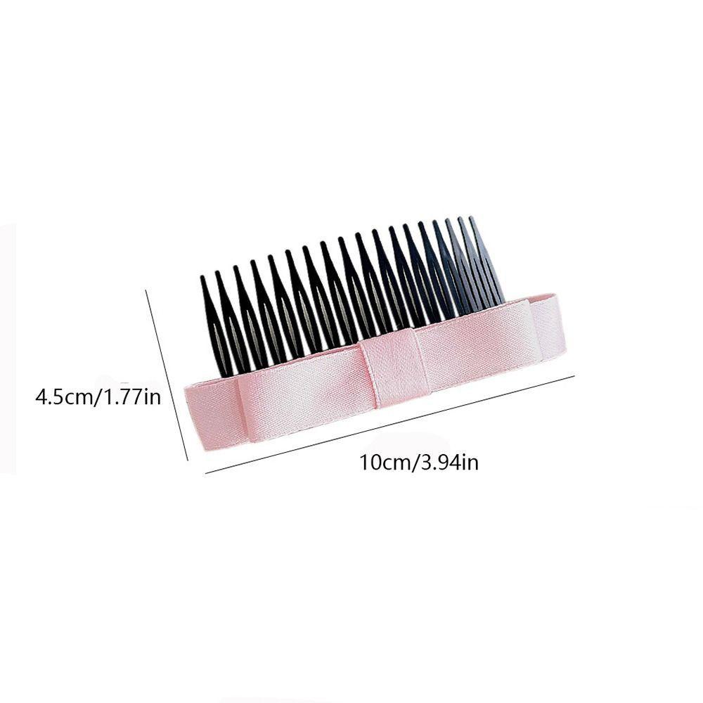 Ornament For Girl Barrettes Bowknot Hair Comb Hair Accessories Korean Style Hair Clip Bow Hairpin