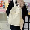 Школьная сумка корейская версия легкий рюкзак простой плиссированный commuter рюкзак женский 1011 новый большая вместимость повседневный студенческий школьный рюкзак