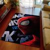Spiderman Pattern Floor Mat Soft Polyester Area Rug Non-Slip Carpet for Living Room Bedroom Home Decor -QJY