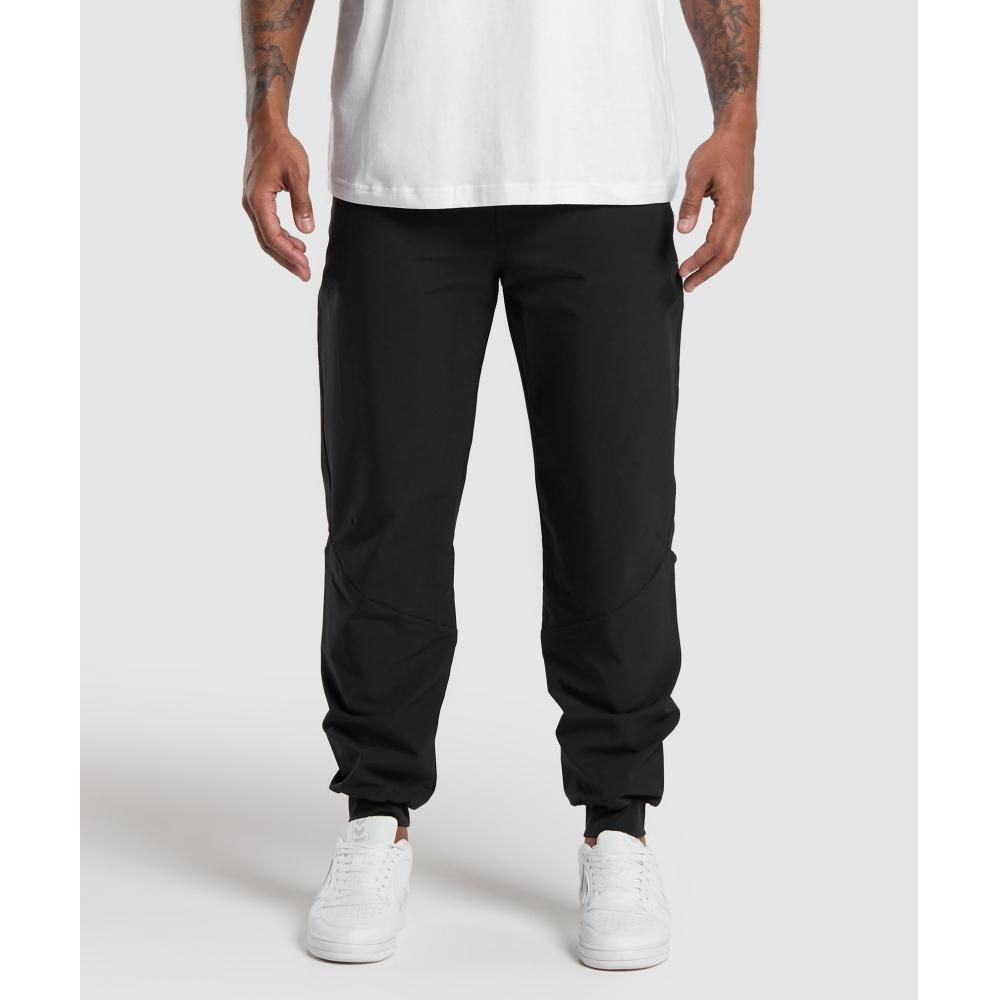 Gymshark Ease Woven Joggers Black A5a4r Bb2j