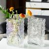 Ваза Стеклянная ваза Украшение дома Украшения Цветочная композиция Может держать воду Ваза для цветов