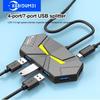 4 In 1 USB 3.0 Hub 4 Ports/7 Ports Multi Splitter Adapter USB Docking Station  High Speed  for Laptop PC