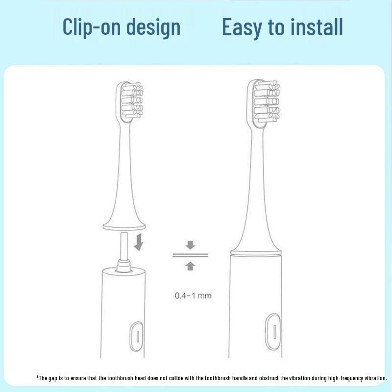 Совместимые сменные насадки для электрической зубной щетки Philips: Модели HX8/S5Pro/HX8W/HX8B/8P (5-Pack)