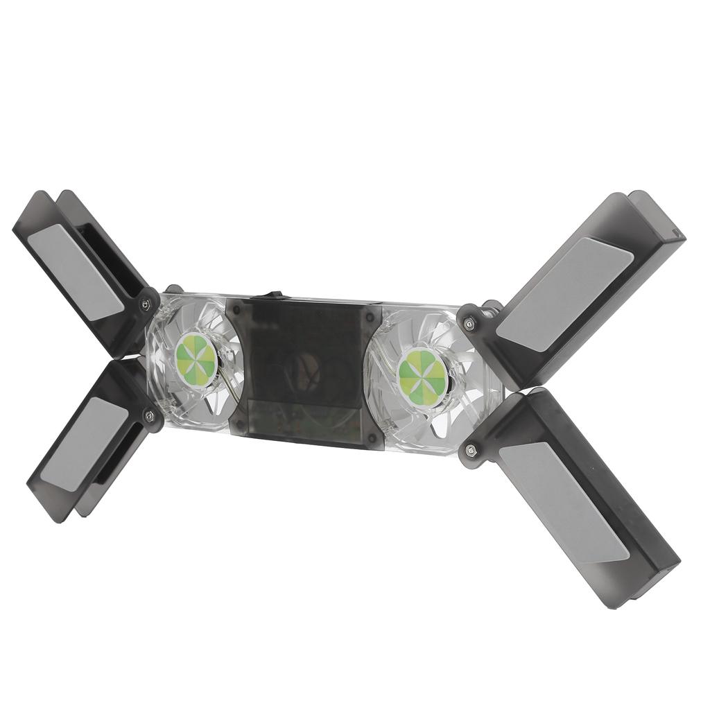 Laptop Cooler Pad Dual Fan Light Emitting Notebook Speaker Foldable Cooling Stand DR-2009A