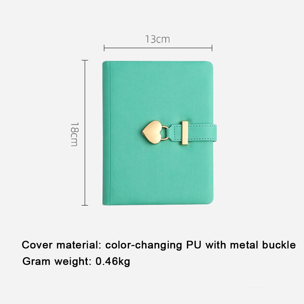 Блокнот для студентов колледжа формата А5/А6, кожаный блокнот с замком, протоколы деловых встреч, дневник, журнал путешествий, выдержки
