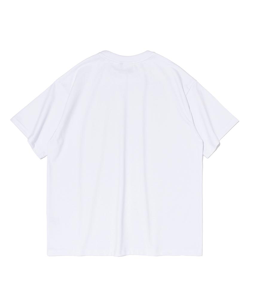 TAILOR STUDIO Rm Logo Short Sleeve T-Shirt (White)