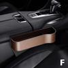 Car Storage Box Organizer Universal Car Seat Slit Pocket Catcher Organizer Central Control Slot Box Card Phone Key Pocket