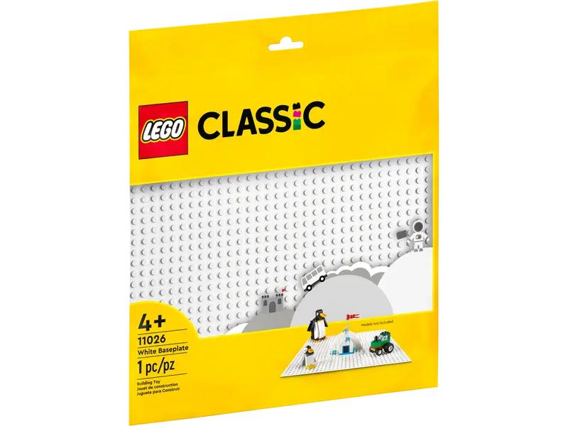 Klocki lego classic 11026 biała płytka konstrukcyjna 4+ (elementy: 1)
