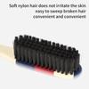 Double-Sided Professional Barber Neck Brush Comb Shaving Beard Salon Carving Duster Cleaning Brush Hair Cutting Comb