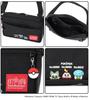 Genuine Product Shoulder Bag Jogger Bag Pokemon Paldea Black [Manhattan Portage] [Official] Ver.2
