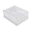 Closet Storage Box PET Stackable Clear Shelf Organizer Drawer Storage Bin for Wardrobe Bedroom Cupboard Kitchen