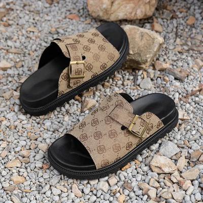 Летние женские тапочки Роскошные сандалии на платформе Уличные клоги Дышащие пляжные тапочки Шлепанцы Удобная домашняя обувь