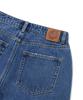COVERNAT WOMAN Denim Shorts Blue