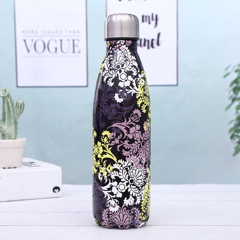 Classic Design Stainless Steel Vacuum Insulated Drinks Thermos 500ml