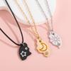3pcs Creative Best Friend  Necklace Pizza Shape Cartoon Pendant Necklace  Children